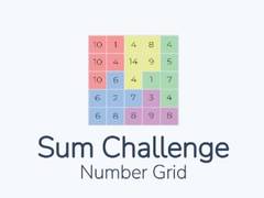 Тоглоом Sum Challenge Number Grid