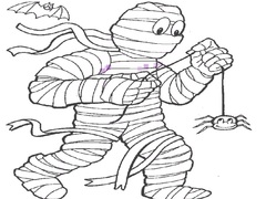 Тоглоом Mummy Coloring Book