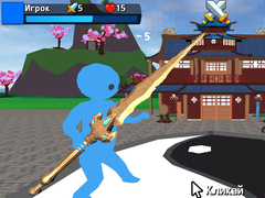 Тоглоом Obby Stickman  On Swords