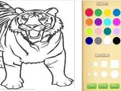 Тоглоом Tiger Coloring Book