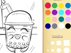 Тоглоом Boba Tea Coloring Book for Kids