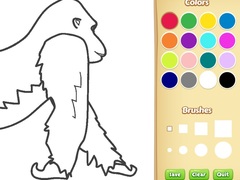 Тоглоом Gorilla Coloring Book for Kids