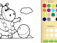 Тоглоом Baby Farm Animals Coloring Book for Kids