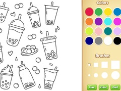 Тоглоом Cute Boba Coloring Book for Kids