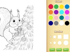 Тоглоом Christmas Animal Coloring Book for Kids