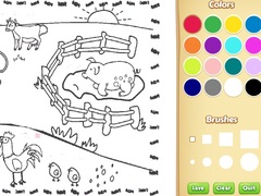 Тоглоом Farming Coloring Book For Kids