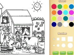 Тоглоом Farm Coloring Book For Kids