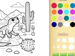 Тоглоом Desert Animals Coloring Book for Kids