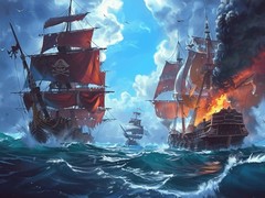 Тоглоом Pirate Ships: Build and Fight