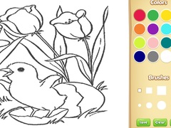 Тоглоом Flowers Coloring Book For Kids