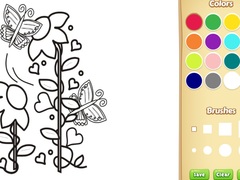 Тоглоом Butterflies and Flowers Coloring Book for Kids