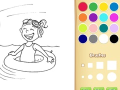 Тоглоом Summer Coloring Book For Kids