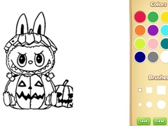 Тоглоом Halloween Labubu Coloring & Drawing Game