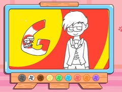 Тоглоом Coloring Book: Alphabet Lore G