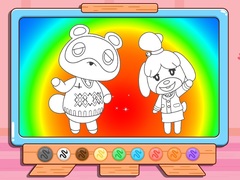 Тоглоом Coloring Book: Animal Crossing