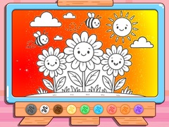 Тоглоом Coloring Book: Happy Flower