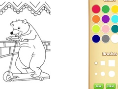Тоглоом Circus Animals Coloring Book