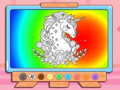 Тоглоом Coloring Book: Glitter Unicorn