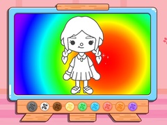 Тоглоом Coloring Book: Toca Boca Girl
