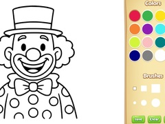 Тоглоом Clown Coloring Book