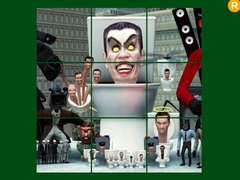 Тоглоом Skibidi Toilet Sliding Puzzle