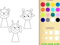 Тоглоом Sprunki Coloring Pages