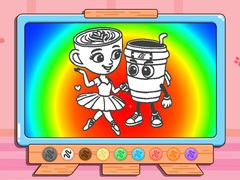 Тоглоом Coloring Book: Cappuccina Assassino Love Story