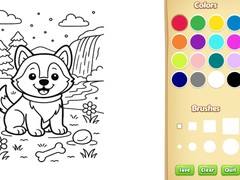 Тоглоом Dog Coloring Book