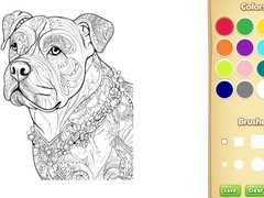Тоглоом Dog Coloring Book for Adults