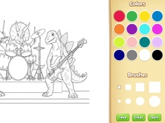 Тоглоом Dinosaur Coloring Book For Kids