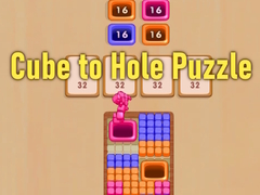Тоглоом Cube to Hole Puzzle