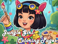 Тоглоом Jungle Girl: Coloring Pages