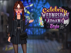 Тоглоом Celebrity Wednesday Addams Style