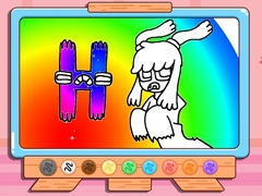 Тоглоом Coloring Book: Alphabet Lore H