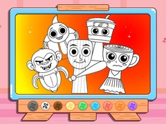 Тоглоом Coloring Book: Sprunki Italian Brainrot Mod