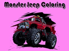 Тоглоом Monster Jeep Coloring