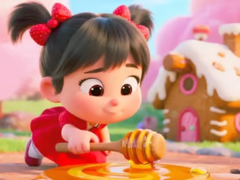 Тоглоом Jigsaw Puzzle: Honey Girl Candy House