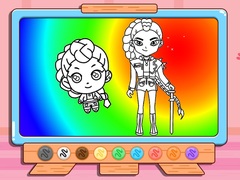 Тоглоом Coloring Book: Kpop Rumi