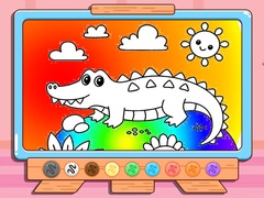 Тоглоом Coloring Book: Crocodile