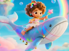 Тоглоом Jigsaw Puzzle: Whale In Clouds