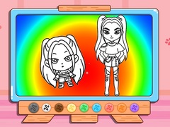 Тоглоом Coloring Book: Mira Kpop Demon Hunters