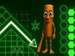 Тоглоом Tung Tung Sahur in Geometry Dash