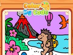 Тоглоом Color By Code Volcano Hedgehog