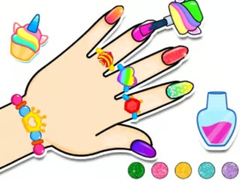 Тоглоом Coloring Book: Nail Art & Bracelet Diy