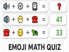Тоглоом Emoji Math Quiz