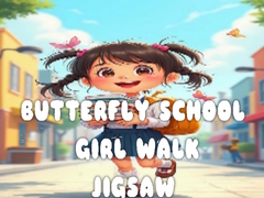 Тоглоом Butterfly School Girl Walk Jigsaw