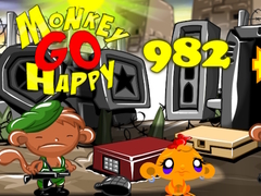 Тоглоом Monkey Go Happy Stage 982