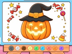 Тоглоом Coloring Book: Halloween Pumpkin