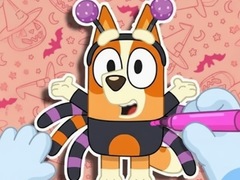 Тоглоом Coloring Book: Halloween Spooky Bingo & Bluey