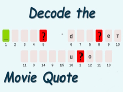 Тоглоом Decode the Movie Quote